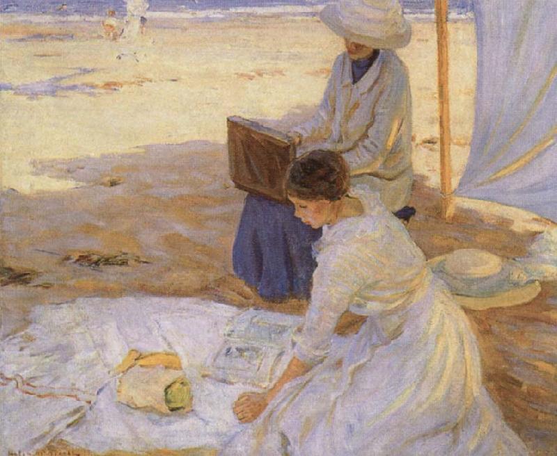 Helen Galloway McNicoll ( A pombre de la tente